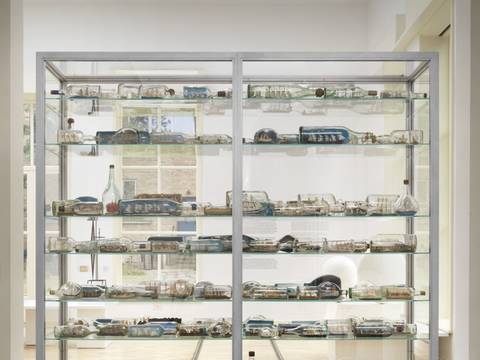 Ausstellungsansicht Räume schaffen. Die Konstruktivistin Marlow Moss. Georg Kolbe Museum, 2026