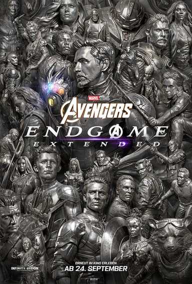 Filmplakat Avengers: Endgame Extended