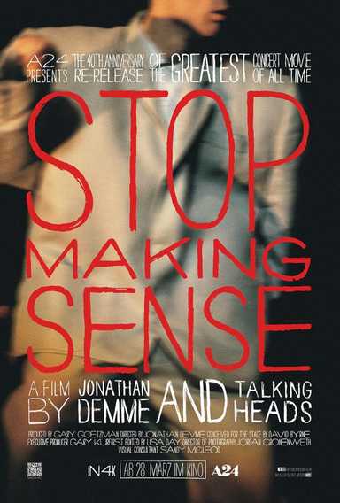 Filmplakat Stop Making Sense