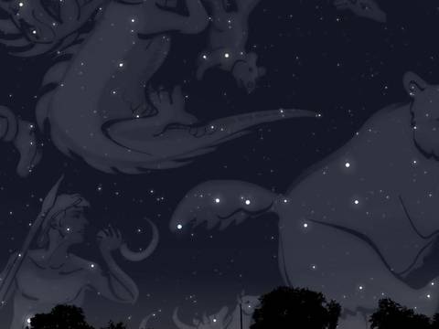 Sternbilder – Sternbilder © Stellarium