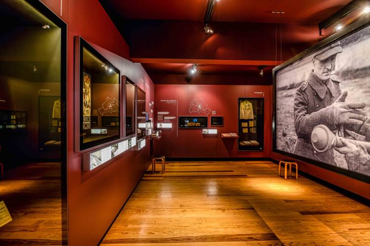 Blick in die Ausstellung des Museums Berlin-Karlshorst