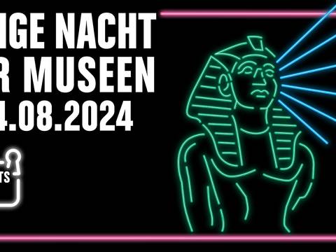 Keyvisual zur Langen Nacht der Museen am 24. August 2024
