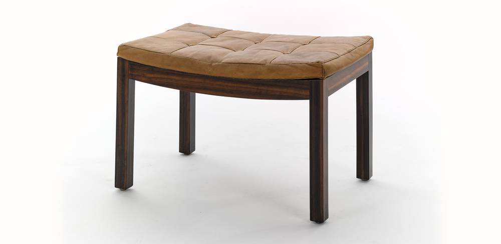 Haus Lemke, Hocker aus dem Arbeitszimmer. Entwurf Mies van der Rohe und Lilly Reich (?), 1934/35