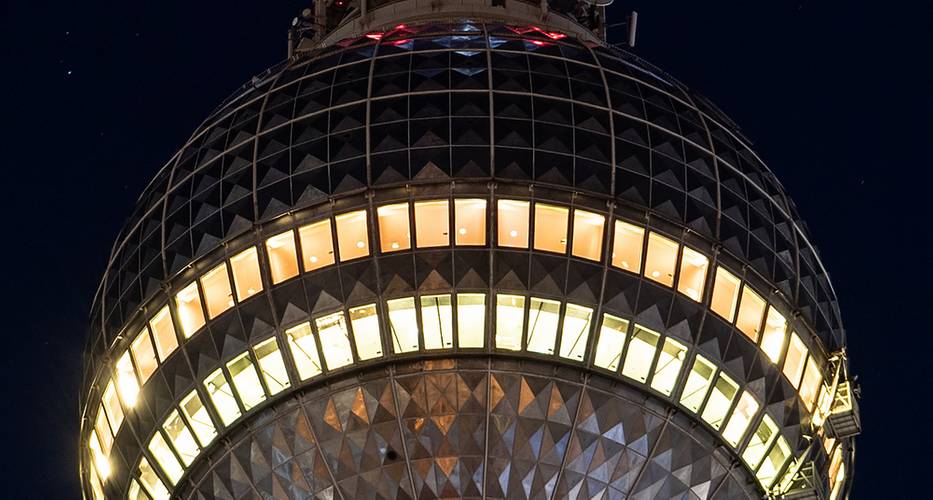 Fernsehturm bei Nacht
