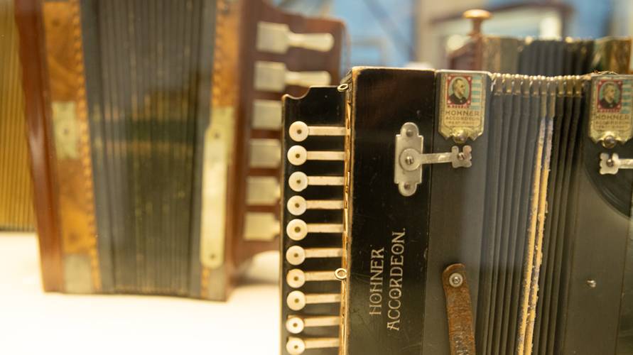 Eindrücke von der Akkordeon-Ausstellung im MIM – Eindrücke von der Akkordeon-Ausstellung im MIM