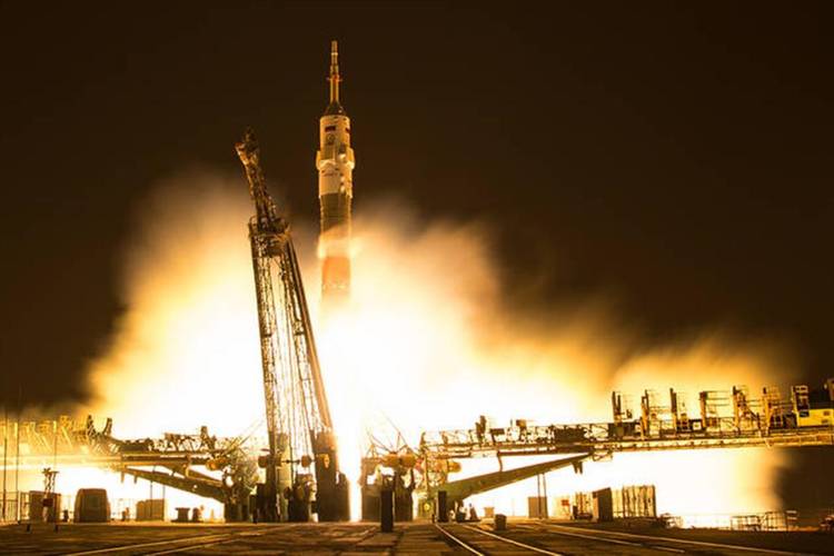 Expedition zur ISS. – Expedition zur ISS. © NASA/Bill Ingalls