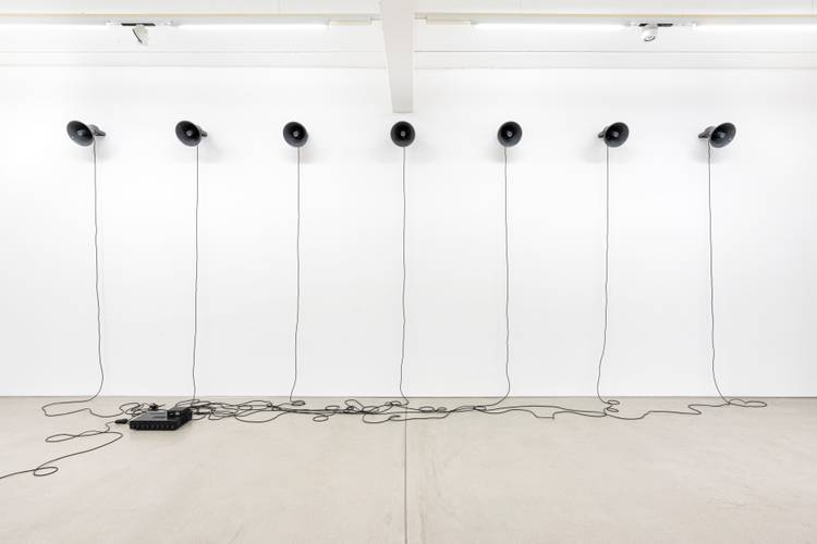 Martin Groß, The Sky Above The Port, 2022, 7–Kanal Audio Installation, 12:20 Minuten © Martin Groß – Martin Groß, The Sky Above The Port, 2022, 7–Kanal Audio Installation, 12:20 Minuten © Martin Groß