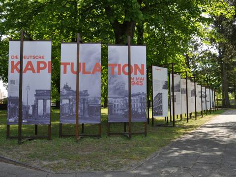 Sonderausstellung "Die deutsche Kapitulation im Mai 1945"