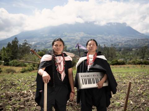 Kichwa-Elektro-Duo "Jatun Mama" aus den ecuadorianischen Anden
