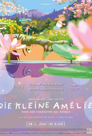 Filmplakat Die kleine Amélie oder Der Charakter des Regens