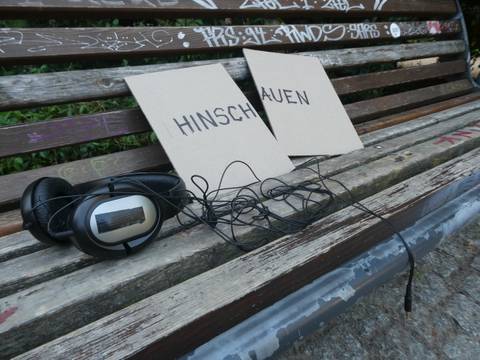 Audioinstallation: HINSCHAUEN