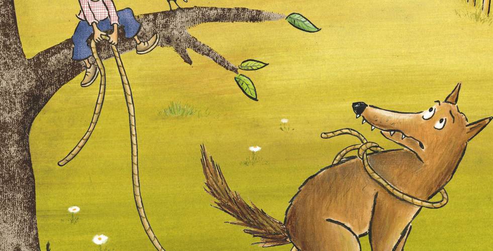 Illustration »Peter und der Wolf«