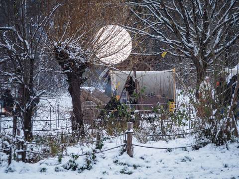 Winterleben im Freilichtmuseum – Das Museumsdorf Düppel im Winter