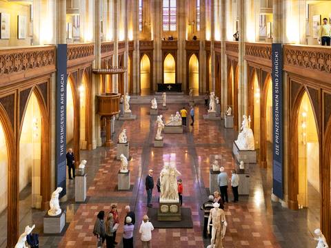 Blick in die Friedrichswerdersche Kirche