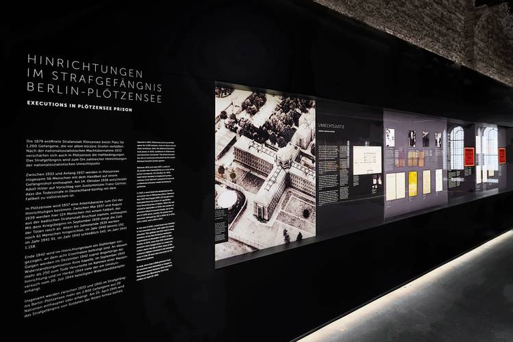 Ausstellung der Gedenkstätte Plötzensee