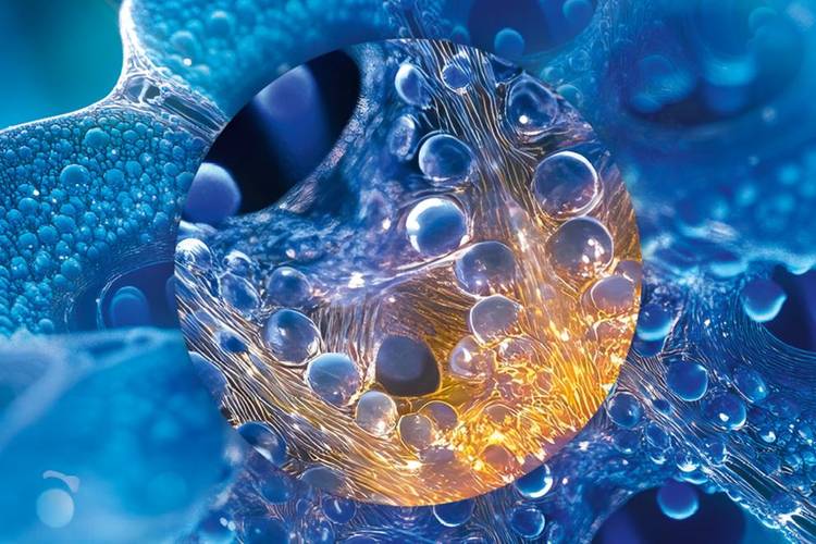 Key Visual »Unsichtbare Welten: Vom Mikrokosmos zum Universum« – Key Visual »Unsichtbare Welten: Vom Mikrokosmos zum Universum« | © SPB, Design: Ta-Trung Berlin