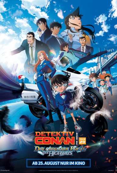Filmplakat Detektiv Conan Film 29: Der gefallene Engel des Highways