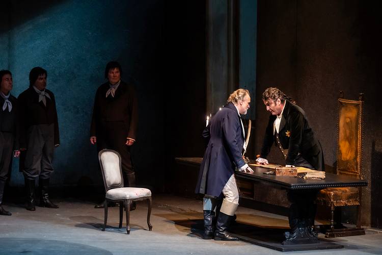 Tosca – Martin Muehle als Mario Cavaradossi, Ludovic Tézier als Scarpia