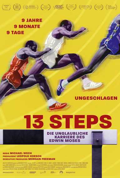 Filmplakat 13 Steps - Die unglaubliche Karriere von Edwin Moses