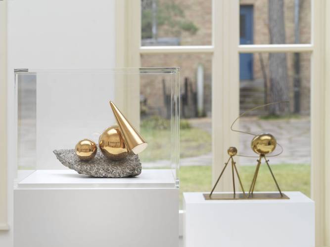 Ausstellungsansicht Räume schaffen. Die Konstruktivistin Marlow Moss. Georg Kolbe Museum, 2026