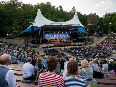Saisonabschlusskonzert der Berliner Philharmoniker – Die Berliner Philharmoniker spielen 2021 in der Waldbühne