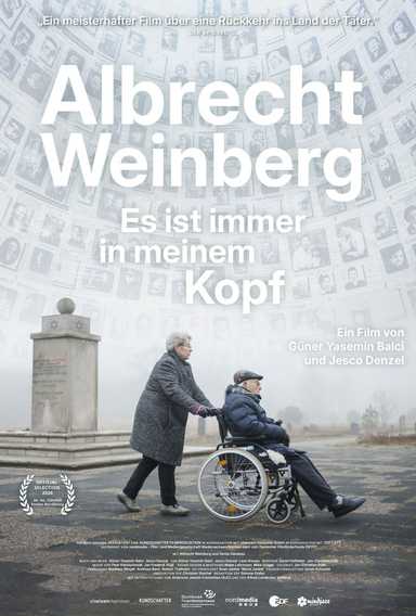 Filmplakat Albrecht Weinberg - Es ist immer in meinem Kopf