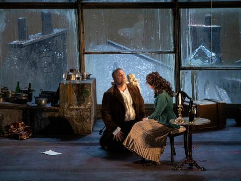 La Bohème – Joseph Calleja als Rodolfo, Adriana Ferfecka als Mimì Bettina Stöß