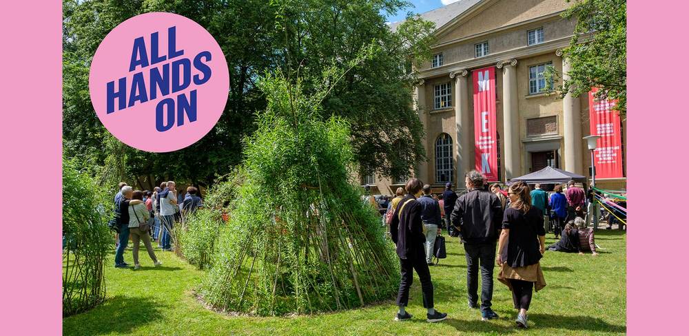 Weidenbauprojekt im Garten des Museums Europäischer Kulturen