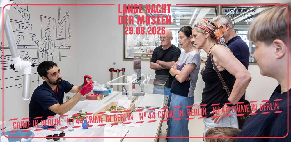 LIVE-Restaurierung im PETRI Berlin.