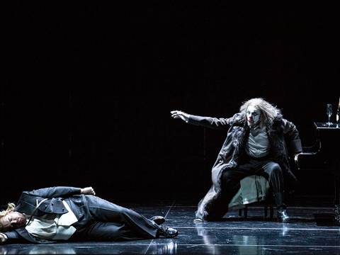 Götterdämmerung – Jürgen Linn als Alberich, Clay Hilley als Siegfried Bernd Uhlig