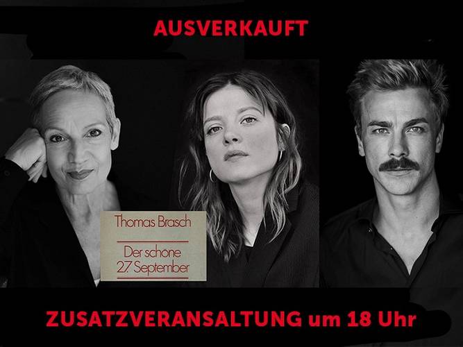 DER SCHÖNE 27. SEPTEMBER mit Jella Haase, Albrecht Schuch und Marion Brasch