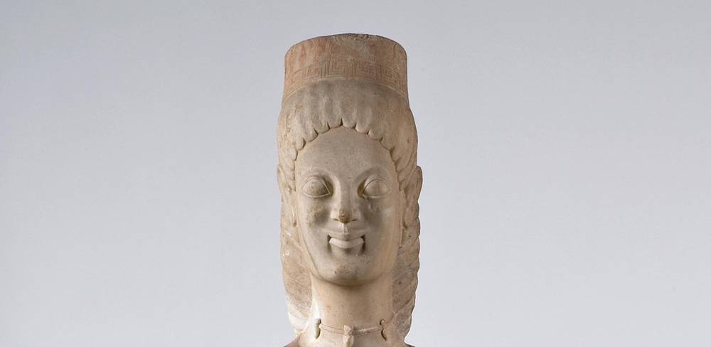 Sog. Berliner Göttin, Detail, 580-560 v. Chr.