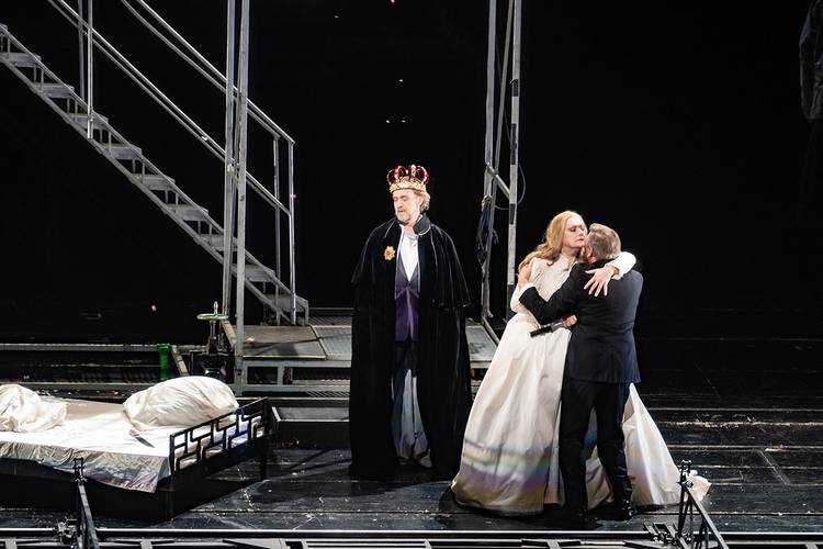Turandot – Catherine Foster als Turandot, Martin Muehle als Calaf, Clemens Bieber als Altoum