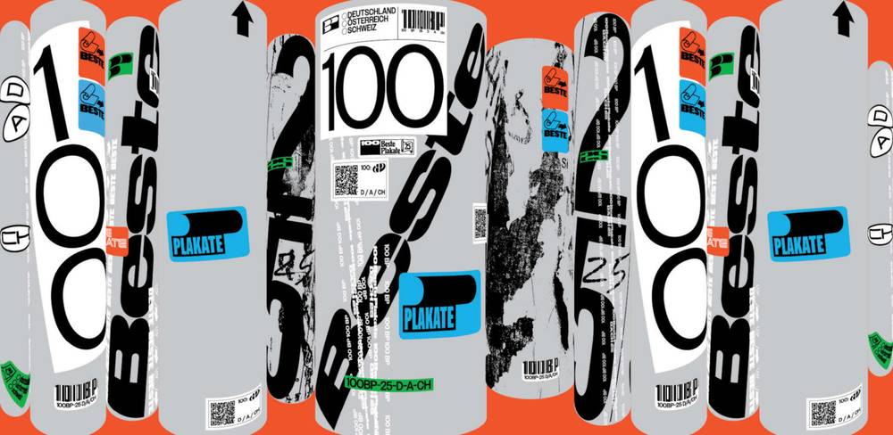 100 Beste Plakate 25 Deutschland Österreich Schweiz, Keyvisual