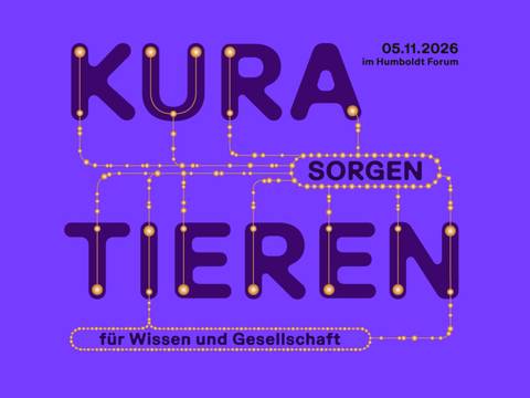 Key Visual der Konferenz "Kuratieren - Sorgen für Wissen und Gesellschaft" – Key Visual der Konferenz "Kuratieren - Sorgen für Wissen und Gesellschaft"