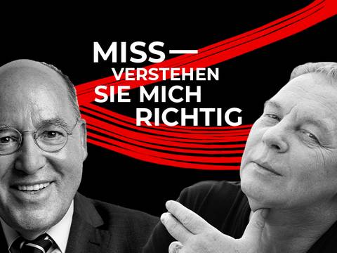 MISSVERSTEHEN SIE MICH RICHTIG – Ben Becker zu Gast bei Gregor Gysi