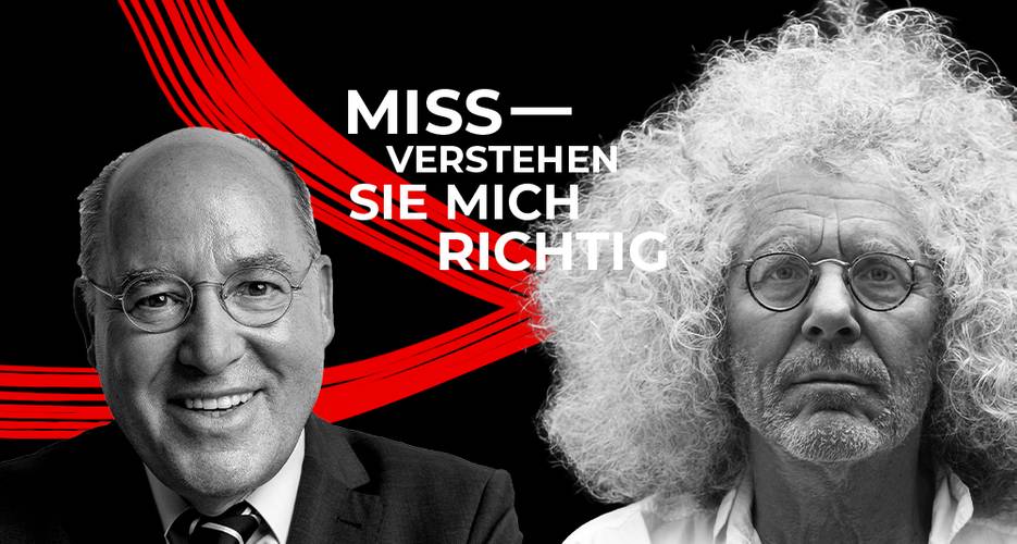 MISSVERSTEHEN SIE MICH RICHTIG – Rainer Langhans zu Gast bei Gregor Gysi