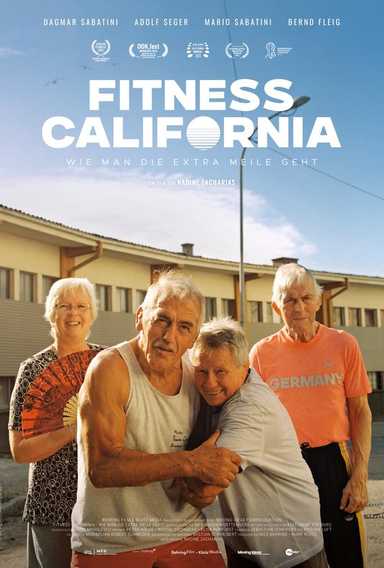 Filmplakat Fitness California - Wie man die extra Meile geht
