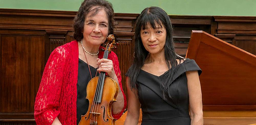 Marianne Boettcher (Violine), Yuko Tomeda (Cembalo)