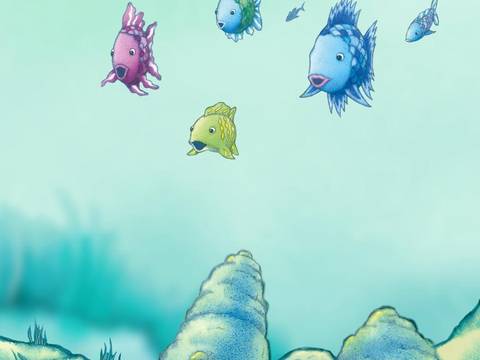 Titelbild "Der Regenbogenfisch und seine Freunde". – Titelbild "Der Regenbogenfisch und seine Freunde". © Fachhochschule Kiel / Markus Pfister / Joachim Perschbacher