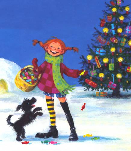 Pippi feiert Weihnachten, Hauptgrafik – Pippi feiert Weihnachten, Hauptgrafik