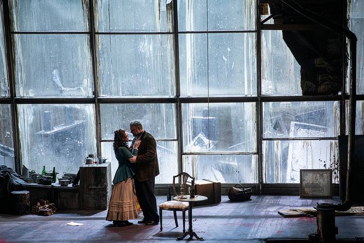 La Bohème – Joseph Calleja als Rodolfo, Adriana Ferfecka als Mimì Bettina Stöß