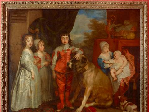 Anton van Dyck (Werkstatt), Die fünf ältesten Kinder Karls I. – Anton van Dyck (Werkstatt), Die fünf ältesten Kinder Karls I.