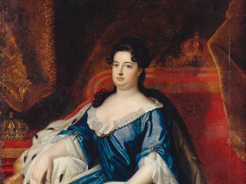 Friedrich Wilhelm Weidemann: Königin Sophie Charlotte von Preußen (1668-1705) – Porträt der Königin Sophie Charlotte von Preußen (1668-1705) von Friedrich Wilhelm Weidemann