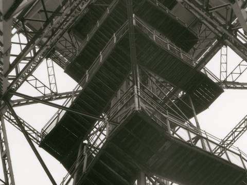 Elsa Thiemann, Funkturm, Berlin, 1930er-Jahre, Detail, Bauhaus-Archiv Berlin