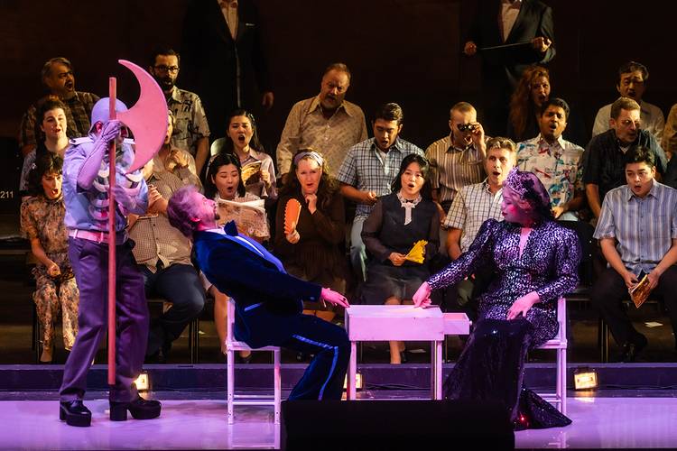 Turandot – Joel Allison als Ping, Gideon Poppe als Pang, Ya-Chung Huang als Pong