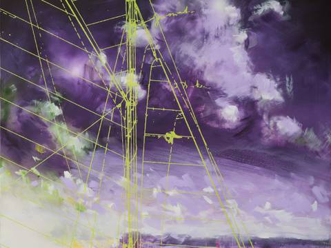 see storm rising over the horizon