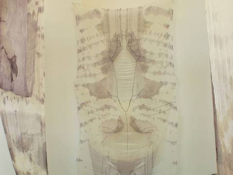Cristina Flores Pescorán, Mesa Ritual, Chola Body Story (2023), Jan van Eyck Academie