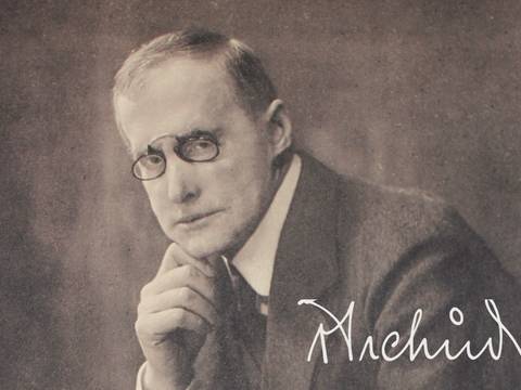 Hugo von Tschudi, Porträt, 1902 © C.J. van Dühren, Berlin; abgedruckt in Schwedeler-Meyer, Ernst Dr. (Hrsg.): Gesammelte Schriften zur neueren Kunst, 1912