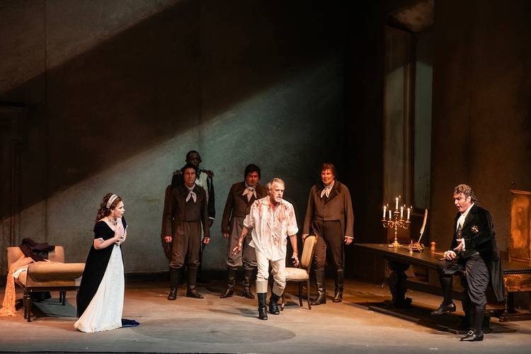 Tosca – Carmen Giannattasio als Tosca, Martin Muehle als Mario Cavaradossi, Ludovic Tézier als Scarpia